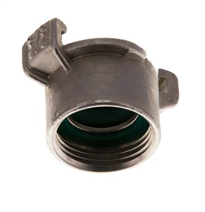 Coupleur femelle 1'' GEKA pour tuyau d'arrosage en acier inoxydable