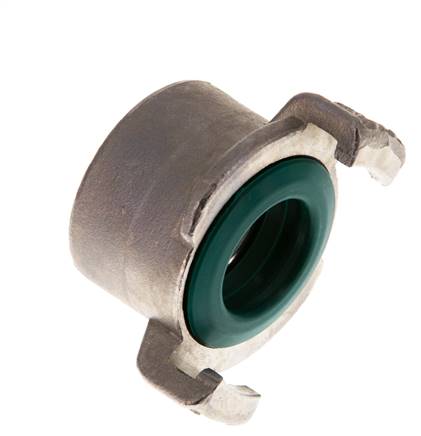 Coupleur femelle 1'' GEKA pour tuyau d'arrosage en acier inoxydable
