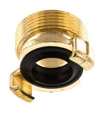 Coupleur en laiton pour tuyau d'arrosage GEKA mâle de 1 1/4''