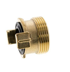 Coupleur en laiton pour tuyau d'arrosage GEKA mâle de 1 1/4''