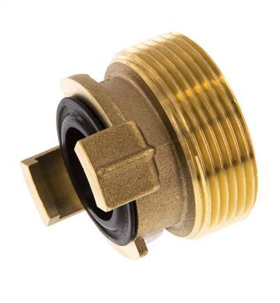 1 1/2'' Male GEKA Garden Hose Brass Coupling