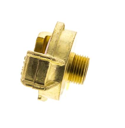Coupleur en laiton 3/8'' mâle GEKA pour tuyau d'arrosage KTW
