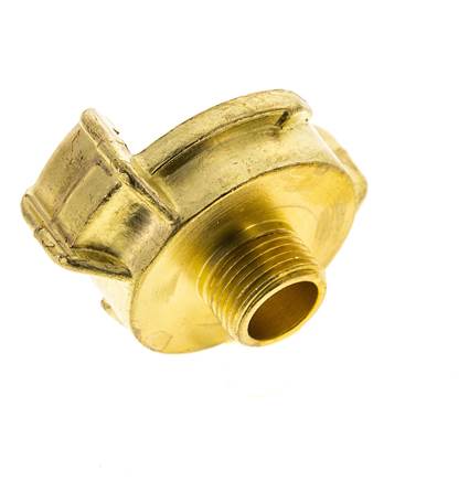 Coupleur en laiton 3/8'' mâle GEKA pour tuyau d'arrosage KTW