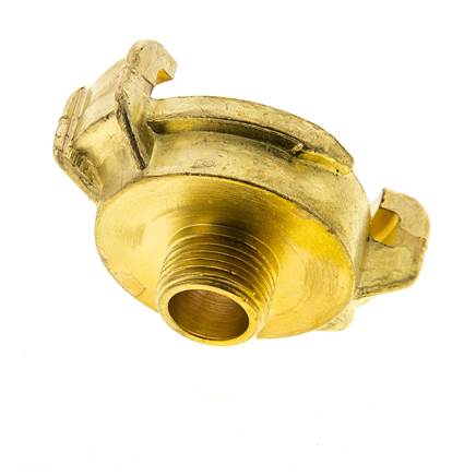 Coupleur en laiton 3/8'' mâle GEKA pour tuyau d'arrosage KTW