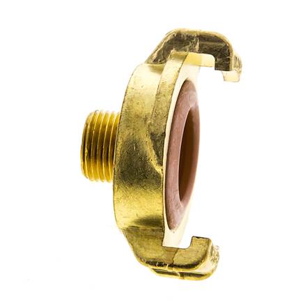 Coupleur en laiton 3/8'' mâle GEKA pour tuyau d'arrosage KTW