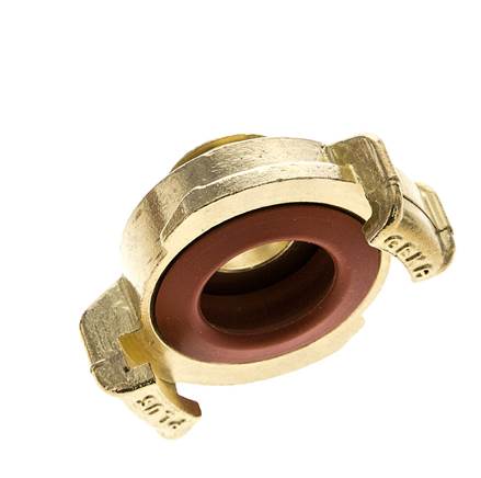Raccord en laiton 1/2'' mâle GEKA pour tuyau d'arrosage KTW