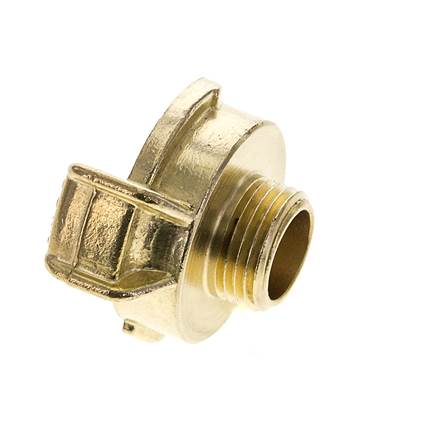 Raccord en laiton 1/2'' mâle GEKA pour tuyau d'arrosage KTW