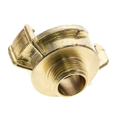 Raccord en laiton 1/2'' mâle GEKA pour tuyau d'arrosage KTW