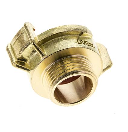 Raccord en laiton 3/4'' mâle GEKA pour tuyau d'arrosage KTW