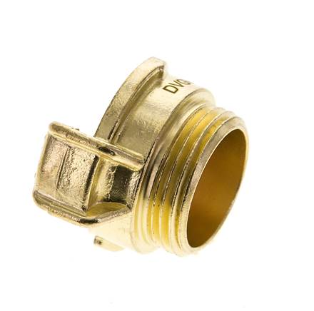 Coupleur en laiton 1'' mâle GEKA pour tuyau d'arrosage KTW