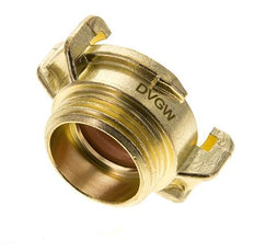 Coupleur en laiton 1'' mâle GEKA pour tuyau d'arrosage KTW