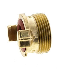 Coupleur en laiton pour tuyau d'arrosage GEKA mâle 1 1/4'' KTW
