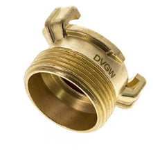 Coupleur en laiton pour tuyau d'arrosage GEKA mâle 1 1/4'' KTW