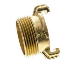 Coupleur en laiton pour tuyau d'arrosage GEKA mâle 1 1/4'' KTW