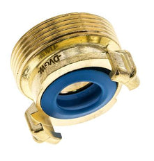 Coupleur en laiton pour tuyau d'arrosage GEKA mâle 1 1/2'' KTW