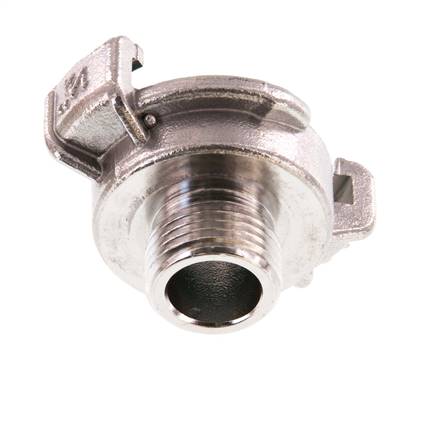 Coupleur mâle 1/2'' GEKA pour tuyau de jardinage en acier inoxydable