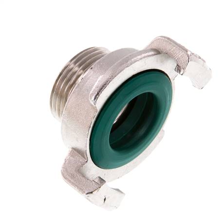 Coupleur mâle 3/4'' GEKA pour tuyau de jardinage en acier inoxydable