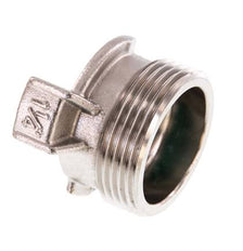 Coupleur de tuyau de jardin GEKA mâle 1 1/4'' en acier inoxydable