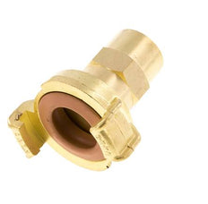 Embout de tuyau 13 mm (1/2'') GEKA Coupleur en laiton pour tuyau de jardin KTW Raccord pour tuyaux industriels