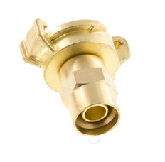 Embout de tuyau 13 mm (1/2'') GEKA Coupleur en laiton pour tuyau de jardin KTW Raccord pour tuyaux industriels