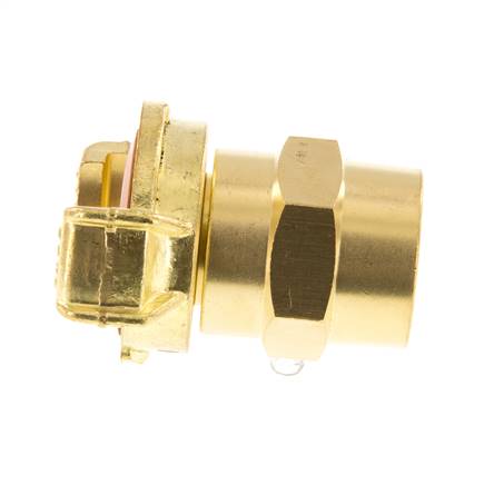 Embout de tuyau 19 mm (3/4'') GEKA Coupleur en laiton pour tuyau de jardin KTW Raccord pour tuyaux industriels