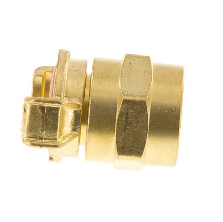 Embout de tuyau 25 mm (1'') GEKA Coupleur en laiton pour tuyau de jardin KTW Raccord pour tuyaux industriels