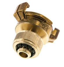 Embout de tuyau 13 mm (1/2'') GEKA Coupleur en laiton pour tuyau de jardin Écrou d'union
