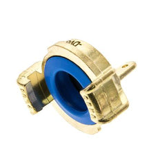 Embout en laiton pour raccord de tuyau de jardin GEKA KTW