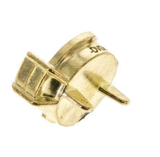 Embout en laiton pour raccord de tuyau de jardin GEKA KTW