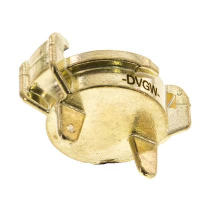 Embout en laiton pour raccord de tuyau de jardin GEKA KTW