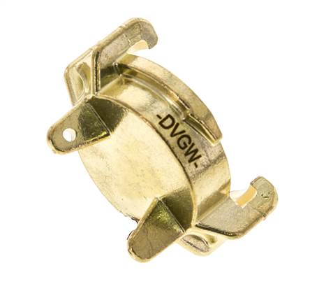 Embout en laiton pour raccord de tuyau de jardin GEKA KTW