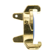 Embout en laiton pour raccord de tuyau de jardin GEKA KTW