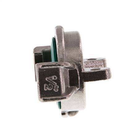 Capuchon d'extrémité en acier inoxydable pour le raccord de tuyau de jardin GEKA