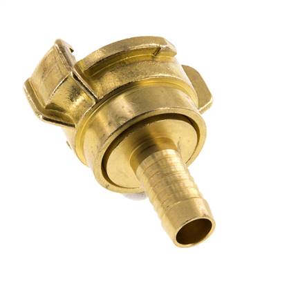 Embout de tuyau 13 mm (1/2'') GEKA Coupleur en laiton rotatif pour tuyau d'arrosage