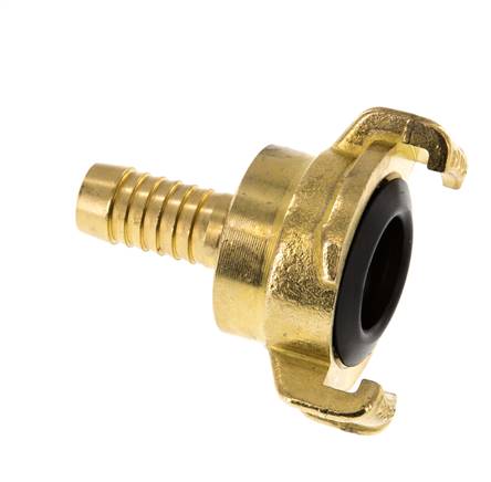 Embout de tuyau 13 mm (1/2'') GEKA Coupleur en laiton rotatif pour tuyau d'arrosage