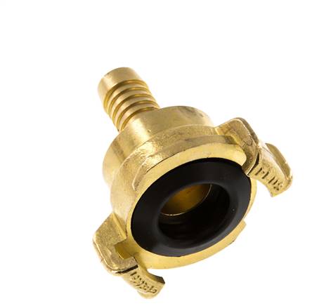 Embout de tuyau 13 mm (1/2'') GEKA Coupleur en laiton rotatif pour tuyau d'arrosage