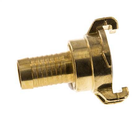 Embout de tuyau 19 mm (3/4'') GEKA Coupleur en laiton rotatif pour tuyau d'arrosage