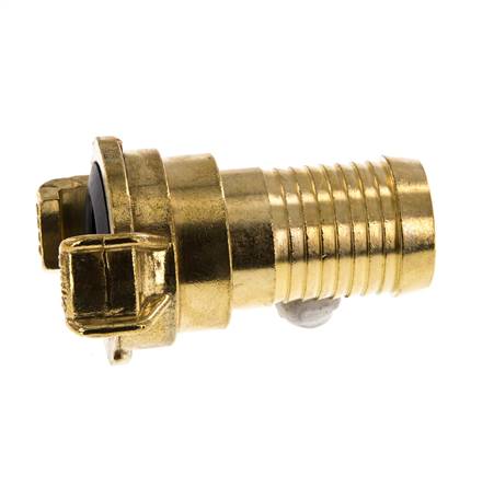 Embout de tuyau 25 mm (1'') GEKA Coupleur en laiton rotatif pour tuyau d'arrosage