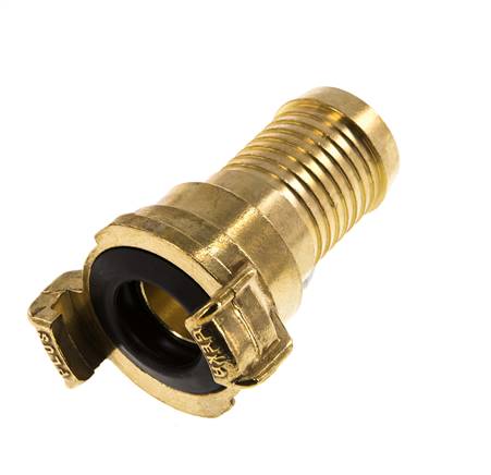 Embout de tuyau 25 mm (1'') GEKA Coupleur en laiton rotatif pour tuyau d'arrosage
