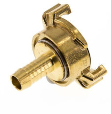 Embout de tuyau 13 mm (1/2'') Coupleur en laiton pour tuyau de jardin GEKA Rotatif lorsqu'il est désaccouplé