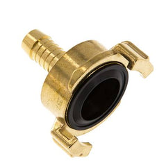 Embout de tuyau 13 mm (1/2'') Coupleur en laiton pour tuyau de jardin GEKA Rotatif lorsqu'il est désaccouplé