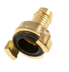 Embout de tuyau 19 mm (3/4'') Coupleur en laiton pour tuyau de jardin GEKA Rotatif lorsqu'il est désaccouplé