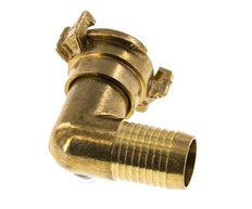 Embout de tuyau 25 mm (1'') Coupleur en laiton pour tuyau de jardin GEKA Coude orientable