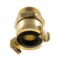 Coupleur de tuyau de jardin GEKA mâle 1'' rotatif en laiton