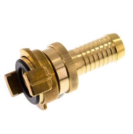 Raccord de sécurité GEKA en laiton pour tuyau d'arrosage de 19 mm (3/4'')