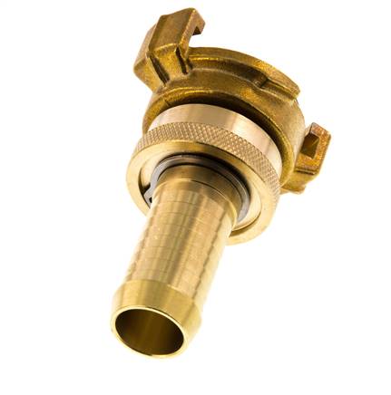Raccord de sécurité GEKA en laiton pour tuyau d'arrosage de 19 mm (3/4'')
