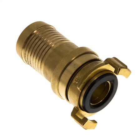 Raccord de sécurité GEKA en laiton pour tuyau d'arrosage de 32 mm (1 1/4'')