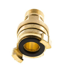 Raccord de securite mâle 3/4'' GEKA pour tuyau d'arrosage en laiton