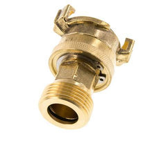 Coupleur de securite GEKA mâle 1'' pour tuyau d'arrosage en laiton