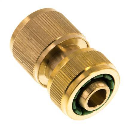 Connecteur de tuyau en laiton style GARDENA 13 mm (1/2")
